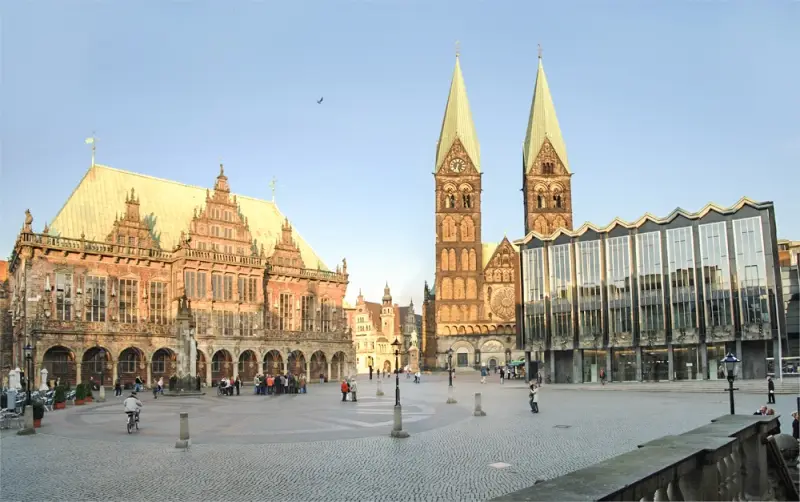 Bremen: Das „Bremer Haus“, ein Reihenhaustyp, der ab der Mitte des 19. Jahrhunderts in den Vorstäd